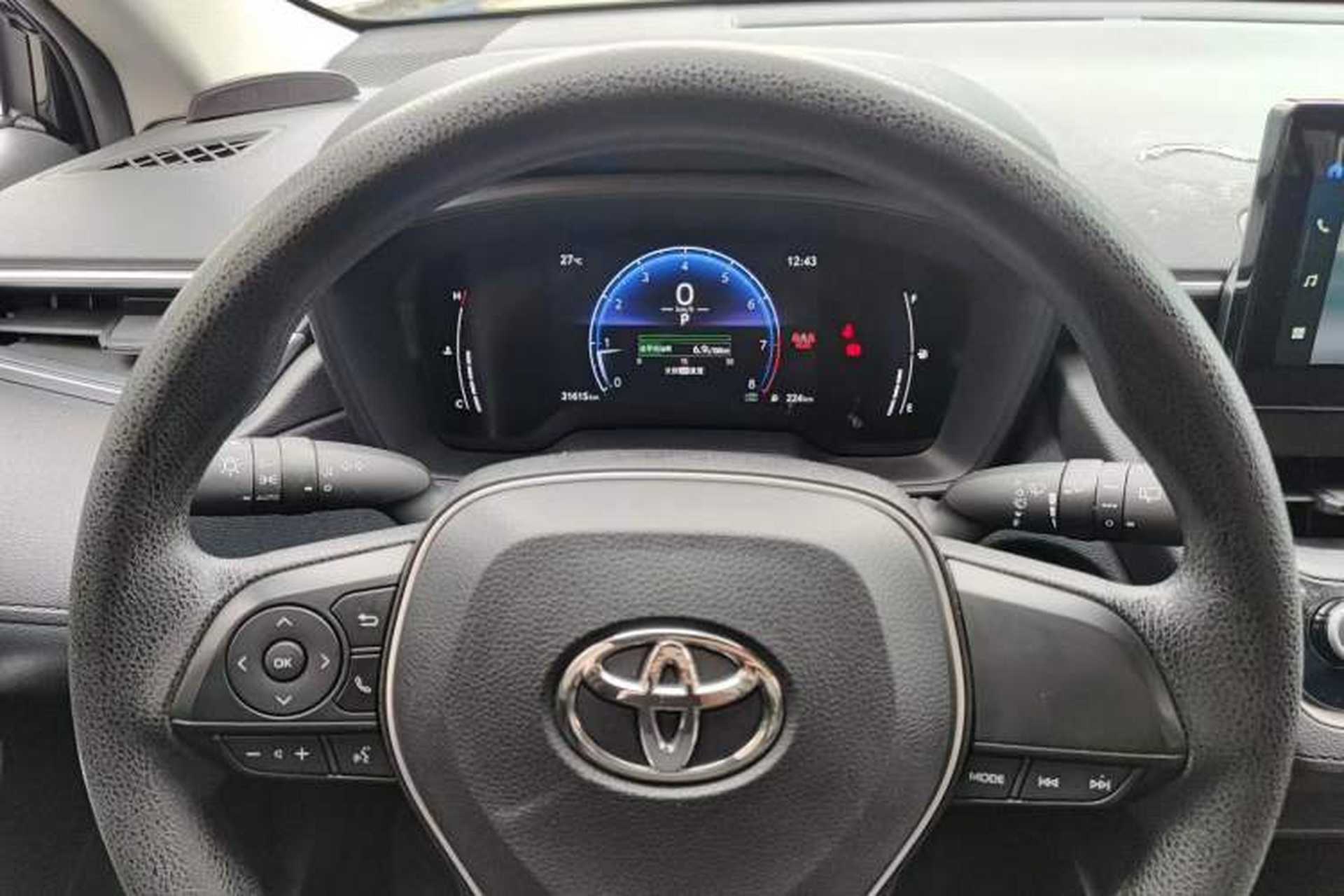 Used Toyota FRONTLANDER 2023 2.0L CVT Elite Edition Odometer Close Up