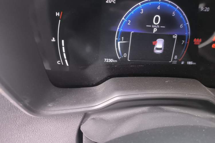 Used Toyota FRONTLANDER 2023 2.0L CVT Elite Edition Odometer Close Up