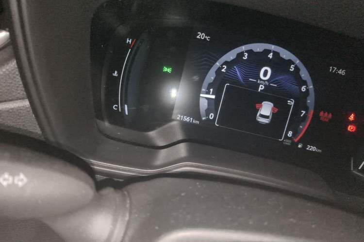 Used Toyota FRONTLANDER 2023 2.0L CVT Elite Edition Odometer Close Up