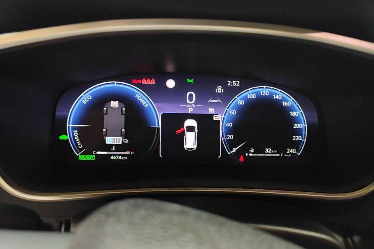 Used Toyota FRONTLANDER 2023 2.0L Smart Electric Hybrid Dual-Engine Deluxe Version Instrument Cluster