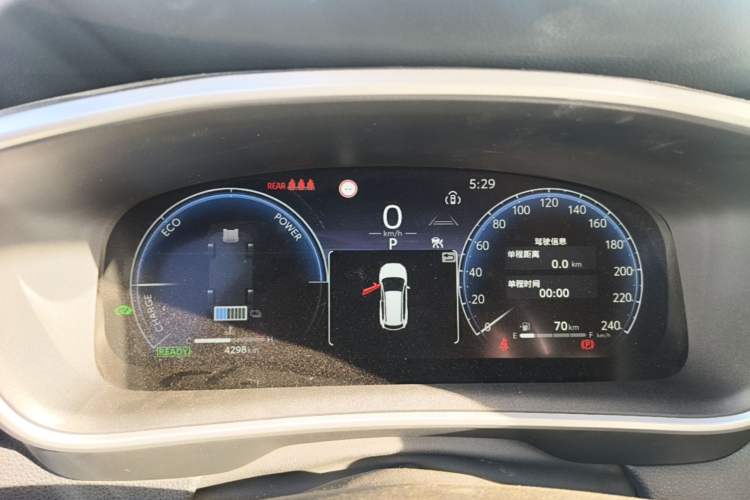 Used Toyota FRONTLANDER 2023 2.0L Smart Electric Hybrid Dual-Engine Deluxe Version Instrument Cluster