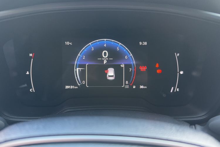 Used Toyota FRONTLANDER 2023 2.0L CVT Elite Edition Odometer Close Up
