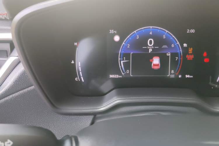 Used Toyota FRONTLANDER 2023 2.0L CVT Leading Edition Odometer Close Up
