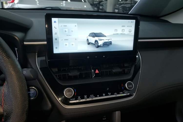 Used Toyota FRONTLANDER 2023 2.0L Smart Electric Hybrid Dual-Engine Leading Edition Audio And AC Panel