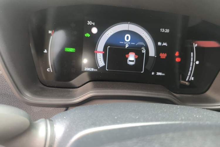 Used Toyota FRONTLANDER 2023 2.0L Smart Electric Hybrid Dual-Engine Leading Edition Odometer Close Up