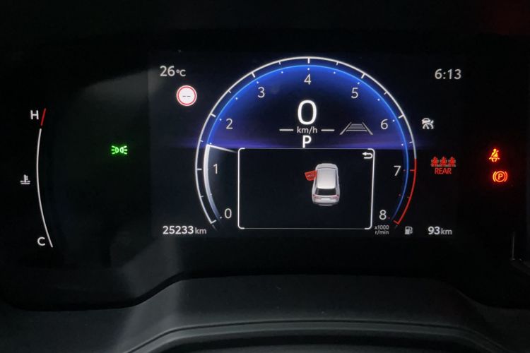 Used Toyota FRONTLANDER 2023 2.0L CVT Leading Edition Odometer Close Up