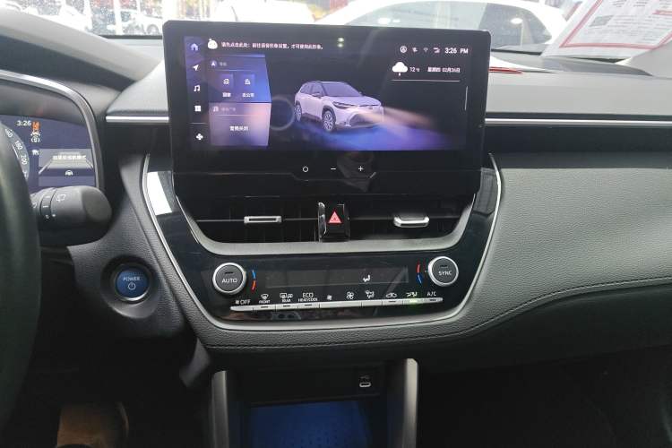 Used Toyota FRONTLANDER 2023 2.0L Smart Electric Hybrid Dual-Engine Deluxe Version Audio And AC Panel