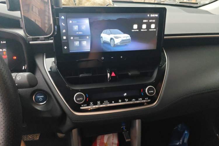 Used Toyota FRONTLANDER 2023 2.0L Smart Electric Hybrid Dual-Engine Leading Edition Audio And AC Panel