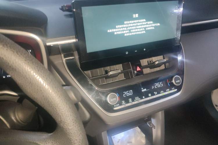 Used Toyota FRONTLANDER 2023 2.0L Smart Electric Hybrid Dual-Engine Luxury Edition Audio And AC Panel