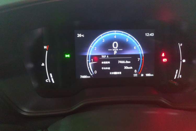 Used Toyota FRONTLANDER 2023 2.0L CVT Elite Edition Instrument Cluster