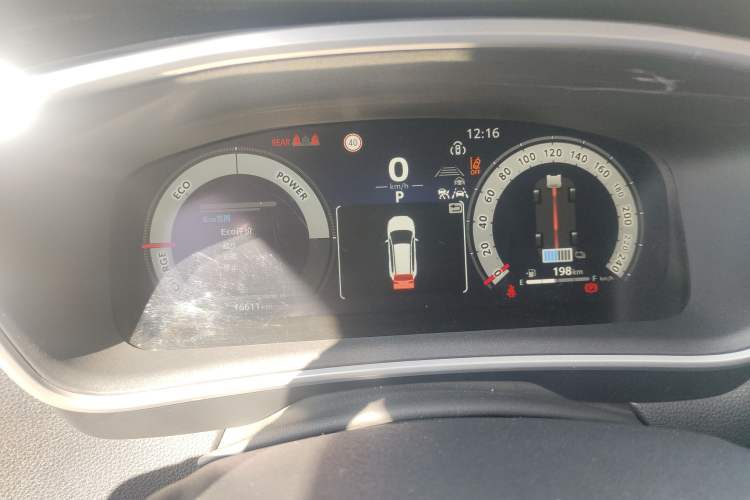 Used Toyota FRONTLANDER 2023 2.0L Smart Electric Hybrid Dual-Engine Deluxe Version Instrument Cluster