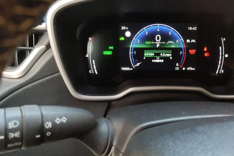 Used Toyota FRONTLANDER 2023 2.0L Smart Electric Hybrid Dual-Engine Luxury Edition Odometer Close Up