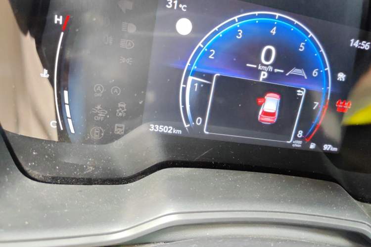 Used Toyota FRONTLANDER 2023 2.0L CVT Leading Edition Odometer Close Up