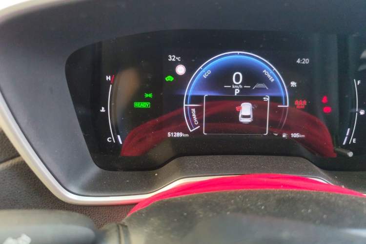 Used Toyota FRONTLANDER 2023 2.0L Smart Electric Hybrid Dual-Engine Luxury Edition Odometer Close Up