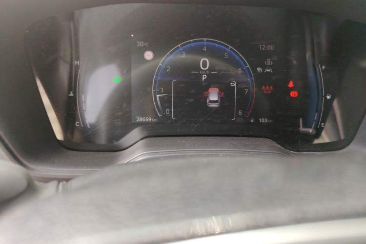 Used Toyota FRONTLANDER 2023 2.0L CVT Leading Edition Odometer Close Up