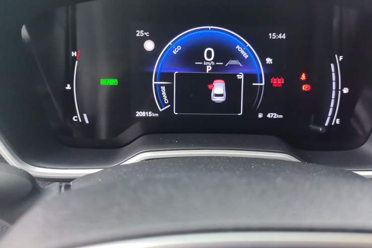 Used Toyota FRONTLANDER 2023 2.0L Smart Electric Hybrid Dual-Engine Luxury Edition Odometer Close Up