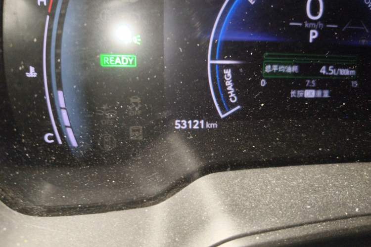 Used Toyota FRONTLANDER 2023 2.0L Smart Electric Hybrid Dual-Engine Leading Edition Odometer Close Up