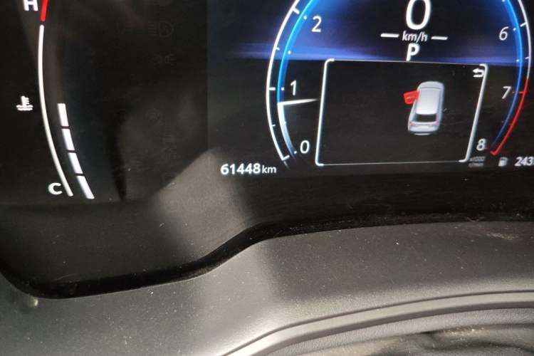 Used Toyota FRONTLANDER 2023 2.0L CVT Elite Edition Odometer Close Up