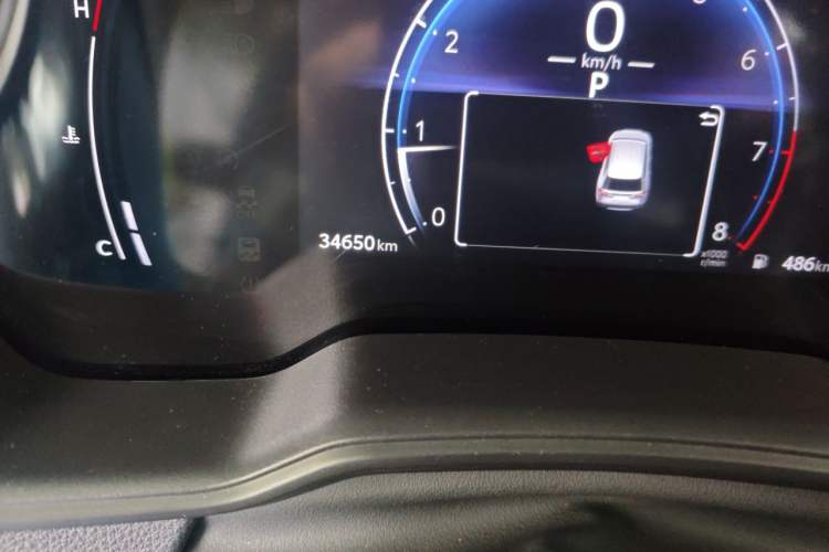 Used Toyota FRONTLANDER 2023 2.0L CVT Elite Edition Odometer Close Up