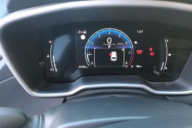 Used Toyota FRONTLANDER 2023 2.0L CVT Luxury Edition Odometer Close Up