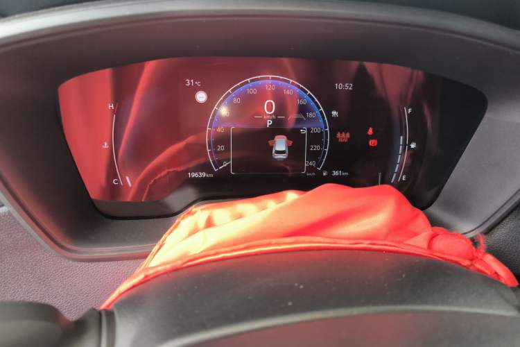 Used Toyota FRONTLANDER 2023 2.0L CVT Leading Edition Odometer Close Up