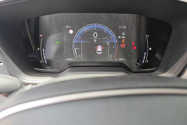 Used Toyota FRONTLANDER 2023 2.0L CVT Leading Edition Odometer Close Up