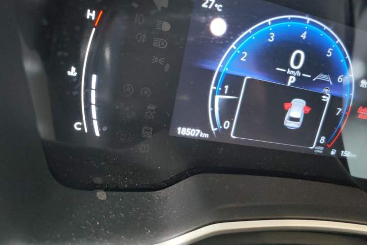 Used Toyota FRONTLANDER 2023 2.0L CVT Luxury Edition Odometer Close Up