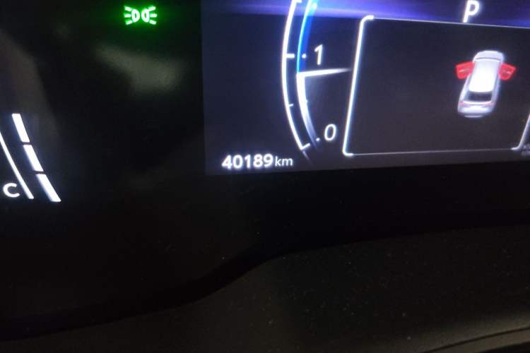 Used Toyota FRONTLANDER 2023 2.0L CVT Elite Edition Odometer Close Up