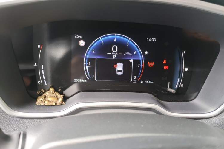 Used Toyota FRONTLANDER 2023 2.0L CVT Sport Edition Odometer Close Up