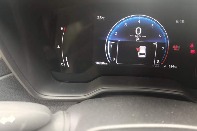 Used Toyota FRONTLANDER 2023 2.0L CVT Elite Edition Odometer Close Up