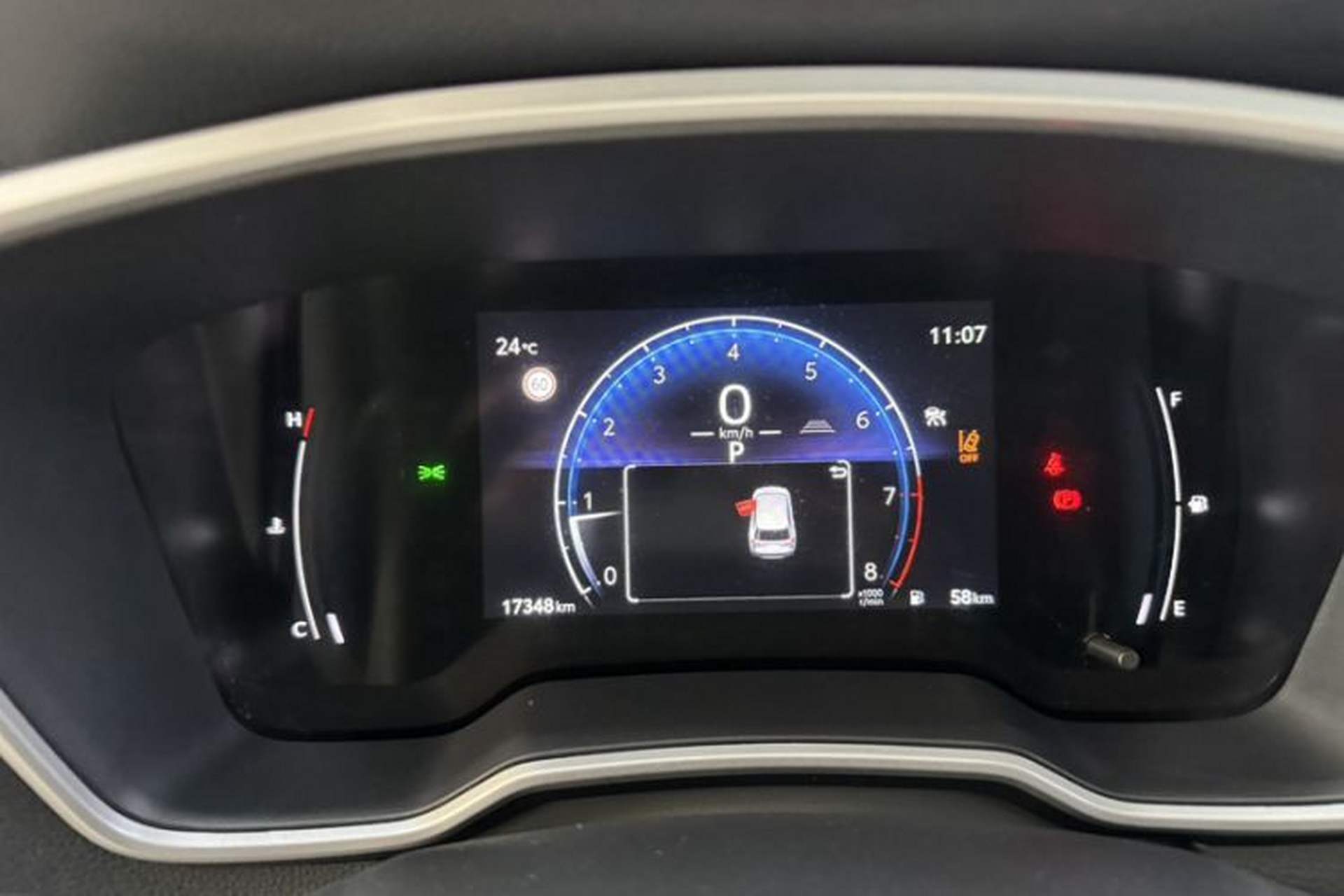 Used Toyota FRONTLANDER 2023 2.0L CVT Luxury Edition Odometer Close Up