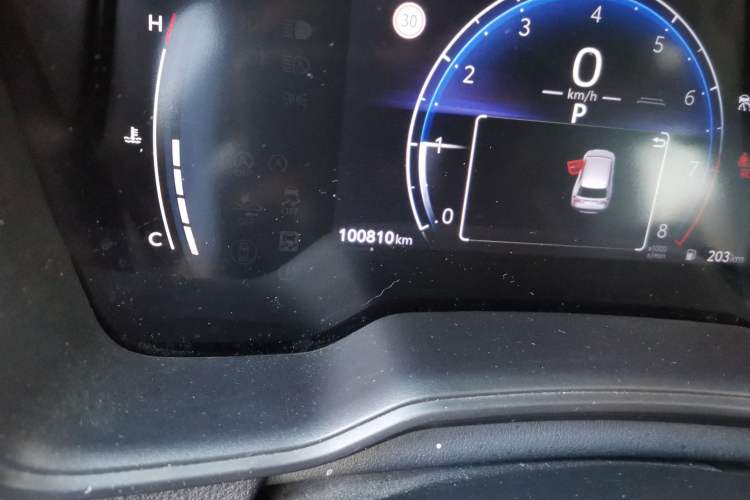Used Toyota FRONTLANDER 2023 2.0L CVT Leading Edition Odometer Close Up