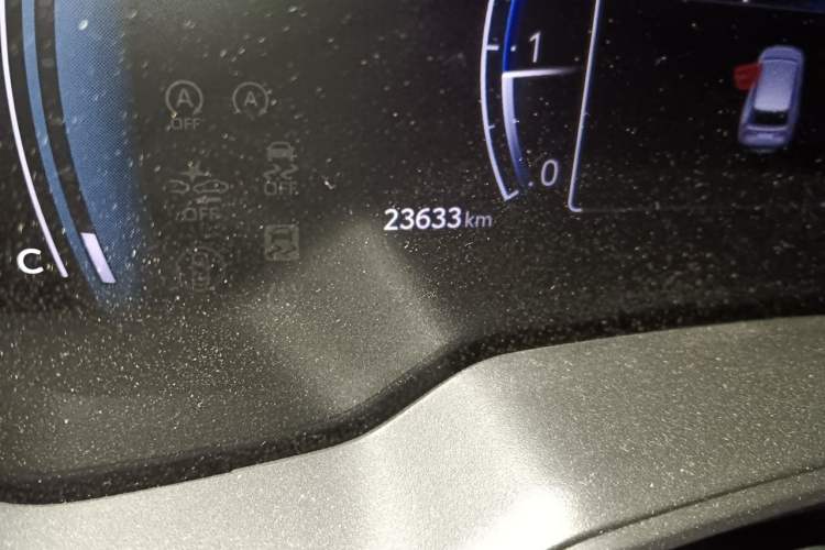 Used Toyota FRONTLANDER 2023 2.0L CVT Leading Edition Odometer Close Up