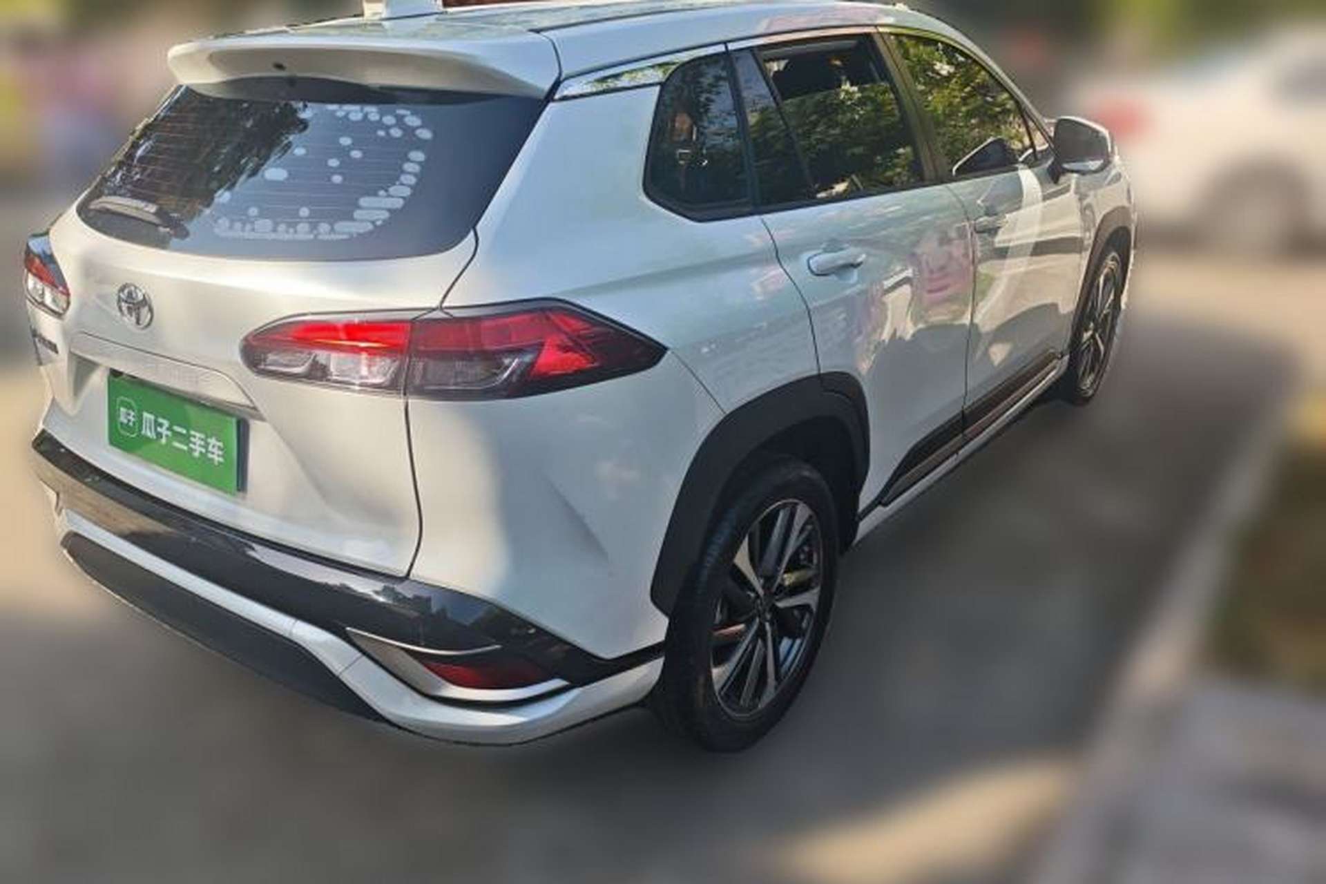 Used Toyota FRONTLANDER 2023 2.0L CVT Sport Edition Rear Right 45 Deg