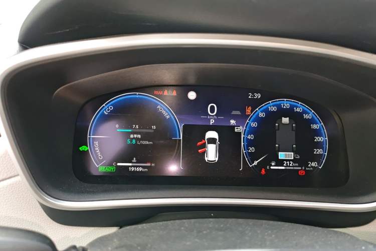 Used Toyota FRONTLANDER 2023 2.0L Smart Electric Hybrid Dual-Engine Deluxe Version Instrument Cluster