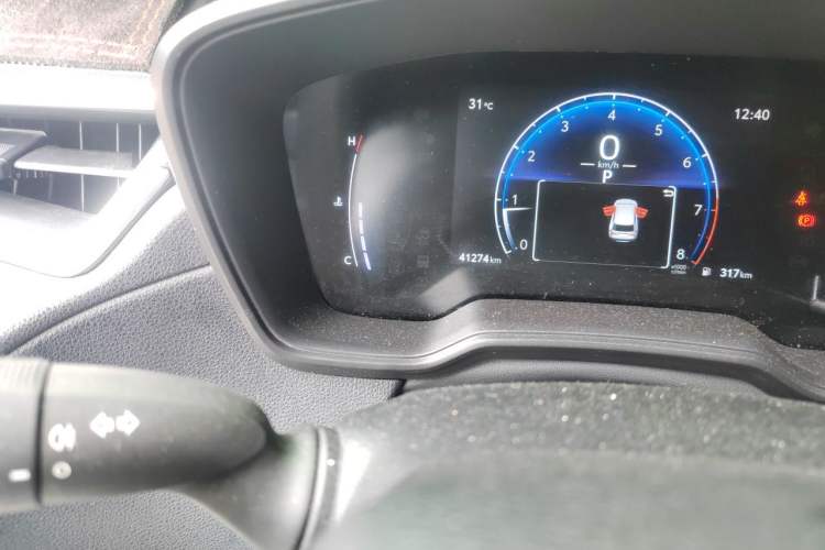 Used Toyota FRONTLANDER 2024 2.0L CVT Elite Edition Odometer Close Up
