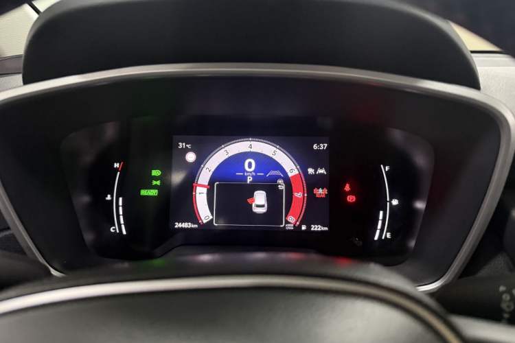 Used Toyota FRONTLANDER 2024 2.0L Smart Electric Hybrid Dual-Engine Luxury Edition Odometer Close Up