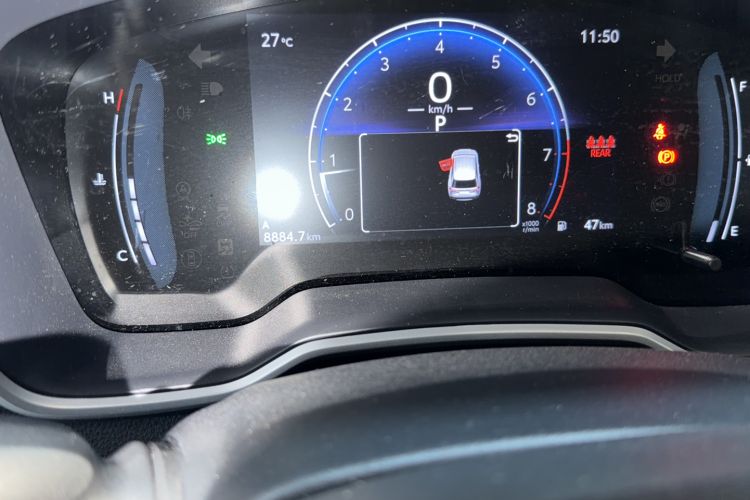 Used Toyota FRONTLANDER 2024 2.0L CVT Elite Plus Edition Odometer Close Up