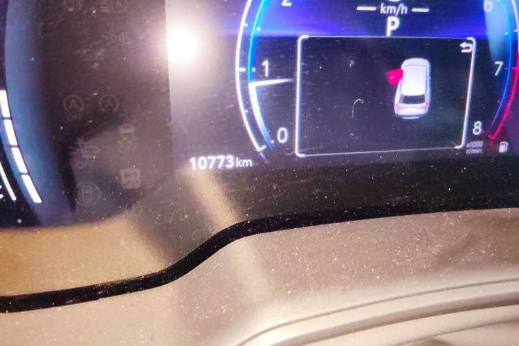 Used Toyota FRONTLANDER 2024 2.0L CVT Elite Edition Odometer Close Up