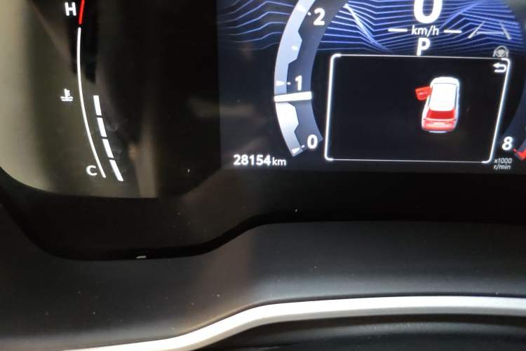 Used Toyota FRONTLANDER 2024 2.0L CVT Luxury Edition Odometer Close Up