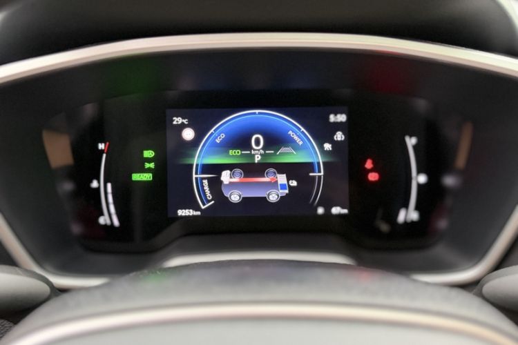 Used Toyota FRONTLANDER 2024 2.0L Smart Electric Hybrid Dual-Engine Luxury Edition Odometer Close Up
