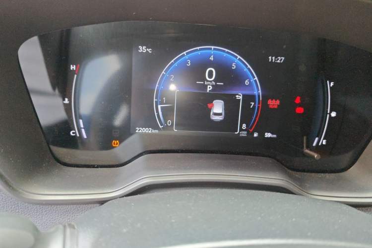 Used Toyota FRONTLANDER 2024 2.0L CVT Elite Edition Odometer Close Up