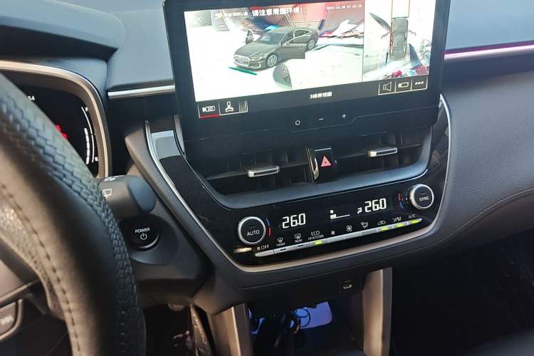 Used Toyota FRONTLANDER 2024 2.0L Smart Electric Hybrid Dual-Engine Luxury Edition Audio And AC Panel