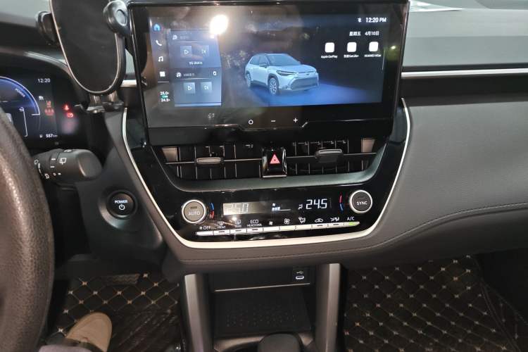 Used Toyota FRONTLANDER 2024 2.0L Smart Electric Hybrid Dual-Engine Leading Edition Audio And AC Panel