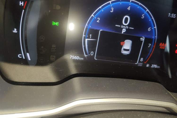 Used Toyota FRONTLANDER 2024 2.0L CVT Elite Plus Edition Odometer Close Up