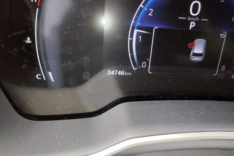 Used Toyota FRONTLANDER 2024 2.0L CVT Elite Plus Edition Odometer Close Up