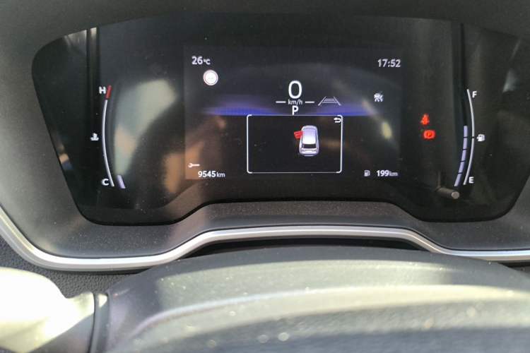 Used Toyota FRONTLANDER 2024 2.0L CVT Luxury Edition Odometer Close Up