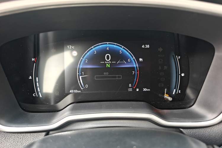 Used Toyota FRONTLANDER 2024 2.0L CVT Luxury Edition Odometer Close Up
