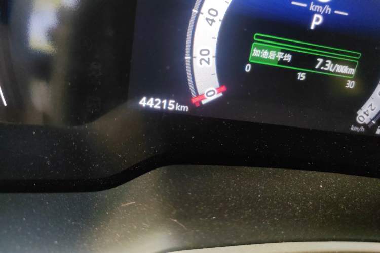 Used Toyota FRONTLANDER 2024 2.0L CVT Elite Plus Edition Odometer Close Up