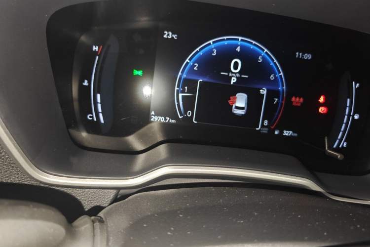 Used Toyota FRONTLANDER 2024 2.0L CVT Elite Plus Edition Odometer Close Up